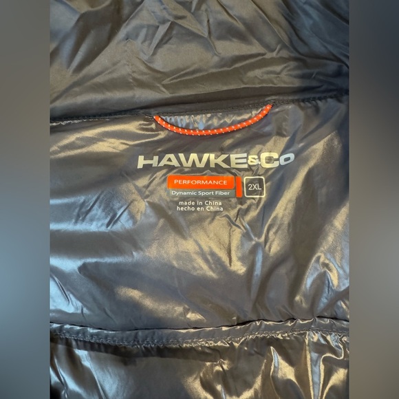 HAWKE & CO Men’s Quilted Lightweight Packable Featherless Performance Jacket 2XL - Picture 3 of 10